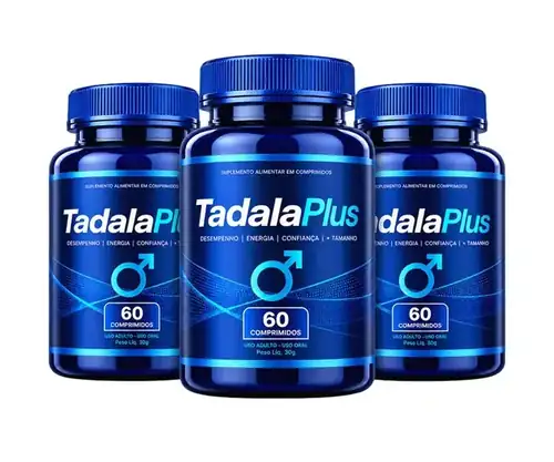 Embalagem e frasco do produto TadalaPlus